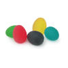  Physioworx Hand Therapy Eggs - Extra Firm - Black