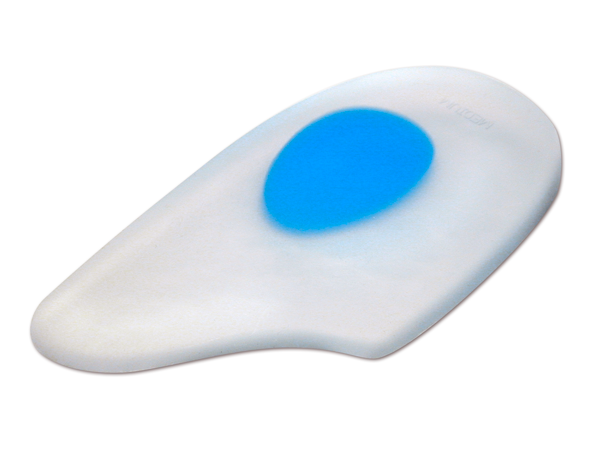 Silicone Gel Dual Density Posted Heel Wedge - Medium dual durometer for ...